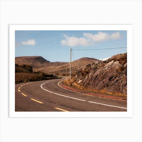 Country Road In Ireland Art Print