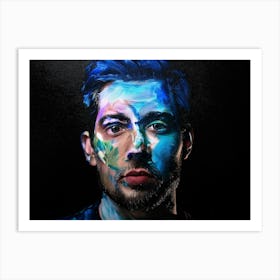 Creative Male Portrait 155 Art Print