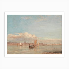 Greenwich Hospital From Woolwich Reach, David Cox Art Print