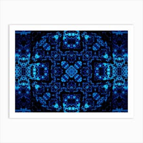 Blue Moonlight Art Print