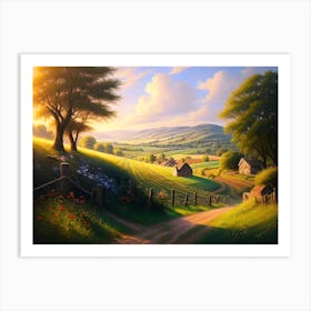 Country Road 5 Art Print