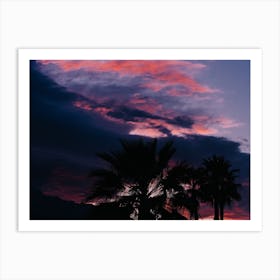 Palm Springs Sunset II Art Print