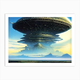 Spaceship 2 Art Print