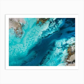 Salt Water Passage 1 Art Print