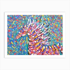 Zebra Art Print