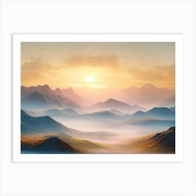 Landscape Art Print