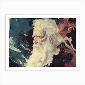 Old Man With A Beard Art Print