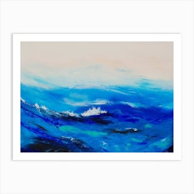 Ocean Waves Art Print