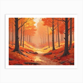 Autumn Forest Art Print