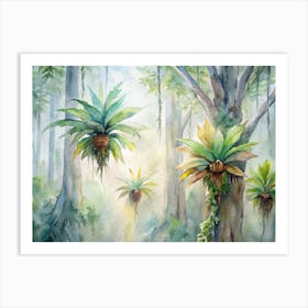 Tropical Rainforest 2 Art Print