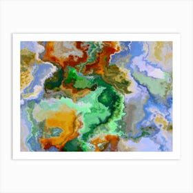 Color Maelstrom - Spring Storm Art Print