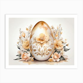 Easter Egg Art Print