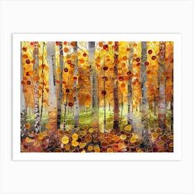 Autumn Forest 7 Art Print