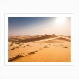 Desert Landscape Art Print