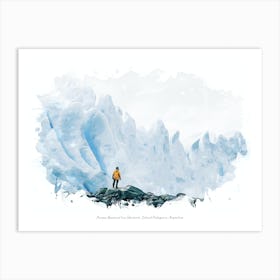 Parque Nacional Los Glaciares, Inland Patagonia, Argentina Art Print