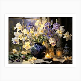 Irises 1 Art Print