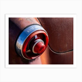 Tail light Art Print