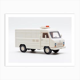 Toy Car Mail Truck Art Print