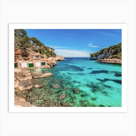 Cala llombards Mallorca 1 Art Print