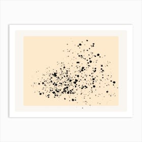 Bohemian Splatters Art Print