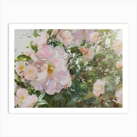 Pink Roses Art Print