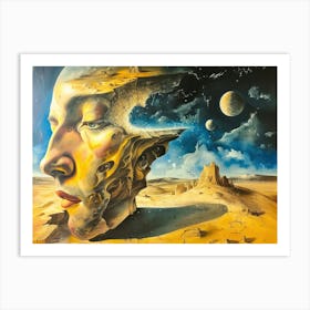 Contemporary Artwork Inspired By Salvador Dali 4 Art Print