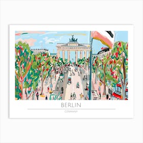 Berlin Brandenburg Gate 1 Art Print