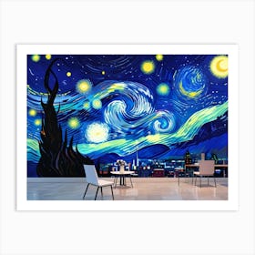 Starry Night 105 Art Print