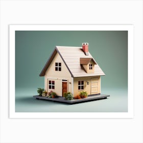 Miniature House 2 Art Print