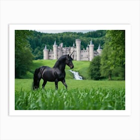 Black Beauty Art Print