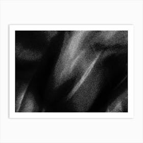 Black Satin Background 1 Art Print