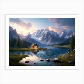 Mountain Reverie 2 Art Print