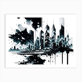 Cityscape 30 Art Print