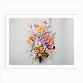 Bouquet Of Flowers 3 Art Print