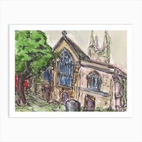 St Marys Ashford 2nd May 2024 Art Print