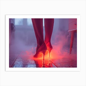 High Heels Art Print