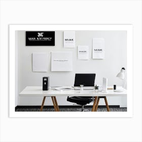 Modern Office Art Print