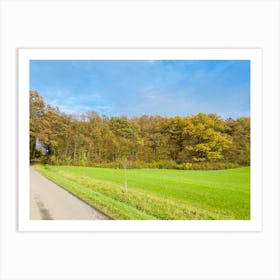 Road In The Countryside 12 Art Print