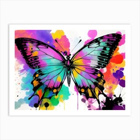 Colorful Butterfly 103 Art Print