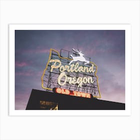 Portland Oregon Art Print