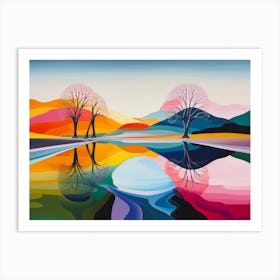 Calming Symmetry Art Print