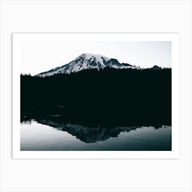 Rainier Reflections Art Print