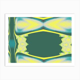 Abstract Butterfly Art Print