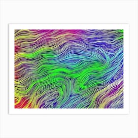 3d Background (83) Art Print