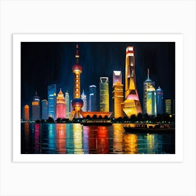 Shanghai Art Print