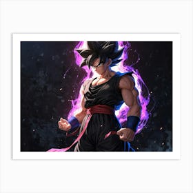 Dragon Ball Z Wallpaper 82 Art Print