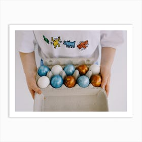 Easter Eggs 190 Art Print