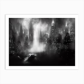 Dark City Art Print