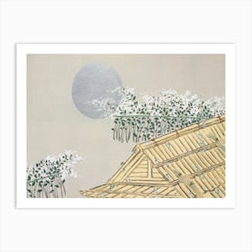 House From Momoyogusa –Flowers Of A Hundred Generations (1909), Kamisaka Sekka Art Print