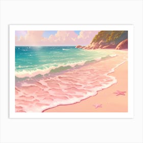 Beach Hd Wallpaper 1 Art Print